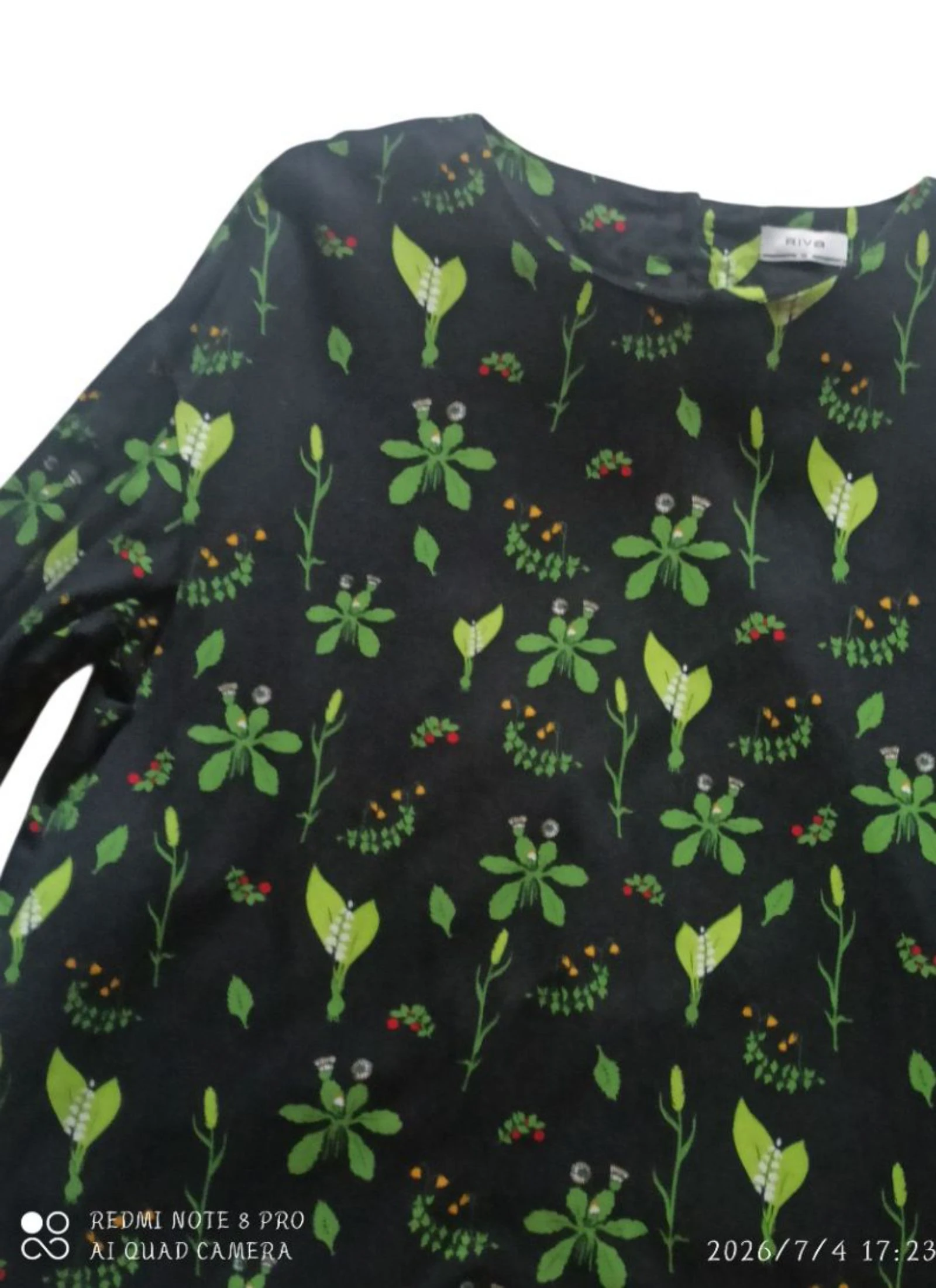 Blusa estampado botánico – photo 6